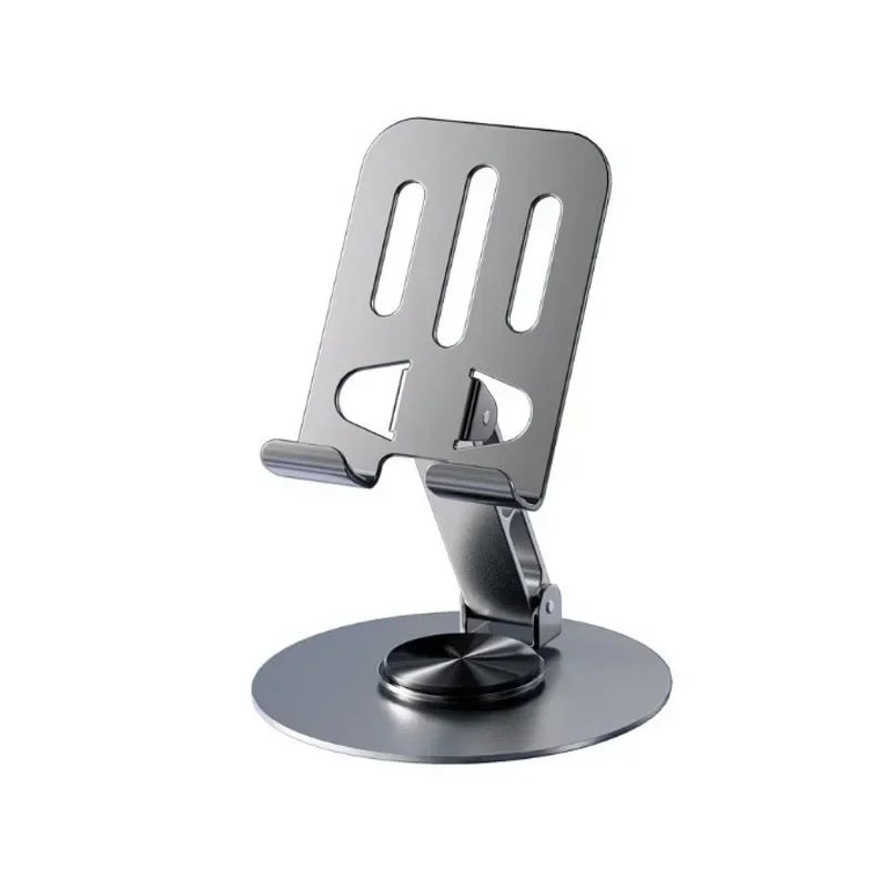 All-Metal 360° Rotating Phone Holder – Foldable Universal Bracket, Anti-Drop Design