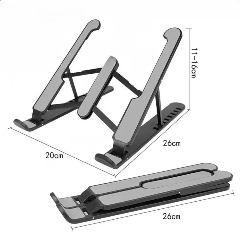 Foldable Laptop Stand – Portable Notebook Support Base for Desk Use