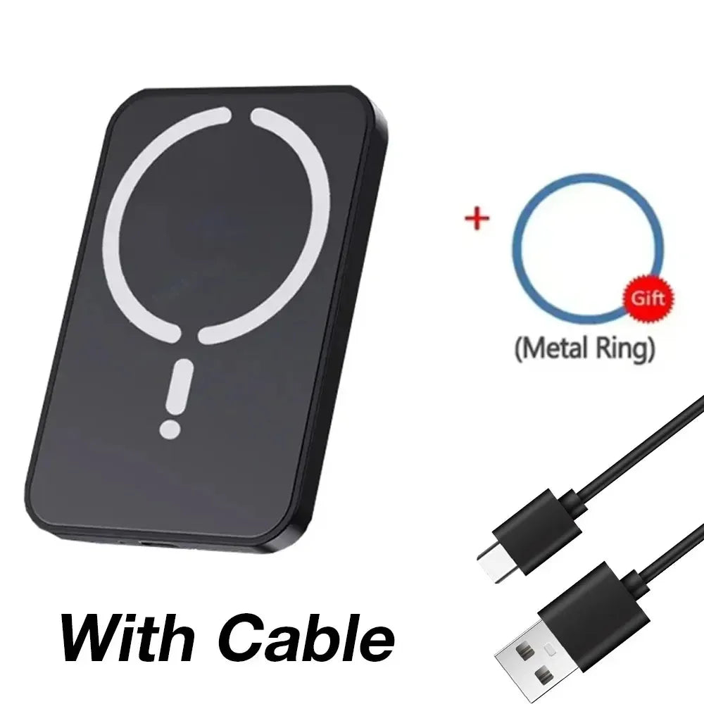 Magnetic Wireless Car Charger – MagSafe Compatible, Fast Charging, Air Vent Mount