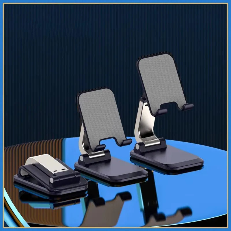 Foldable Desktop Phone & Tablet Stand – Portable Holder for iPhone, iPad & Smartphones