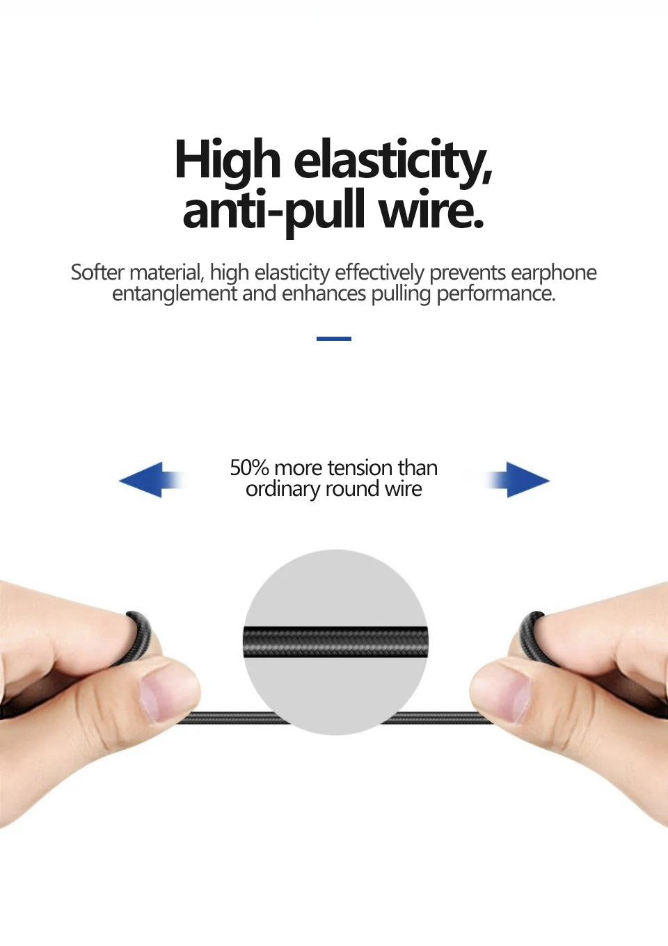 Wired Earphones – HiFi Bass In-Ear Headphones | 3.5mm Jack & USB-C