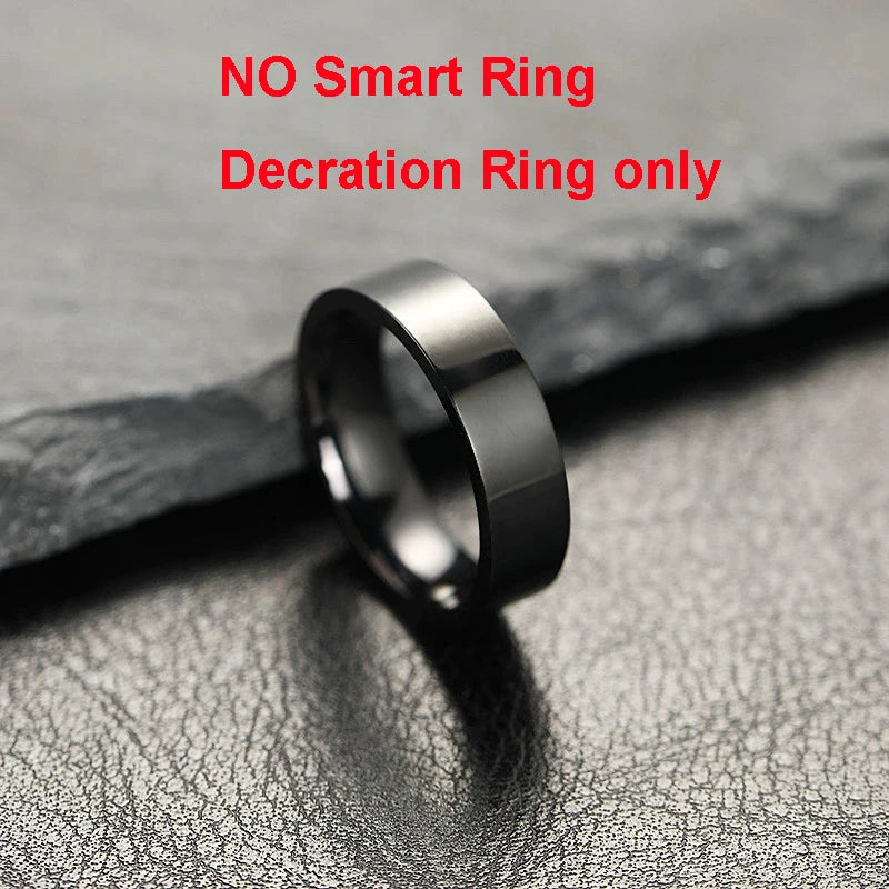 Smart Ring – Heart Rate, Sleep & Motion Tracking, IP68 Waterproof