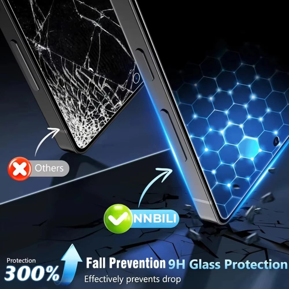 1-5PCS Unlock Privacy Easy Install Screen Protector For Samsung S26 Ultra S25 Edge S24 S23 Plus S22 S21 Anti Spy Tempered Glass