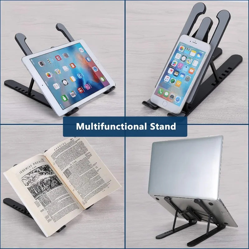 Foldable Laptop Stand – Portable Notebook Support Base for Desk Use