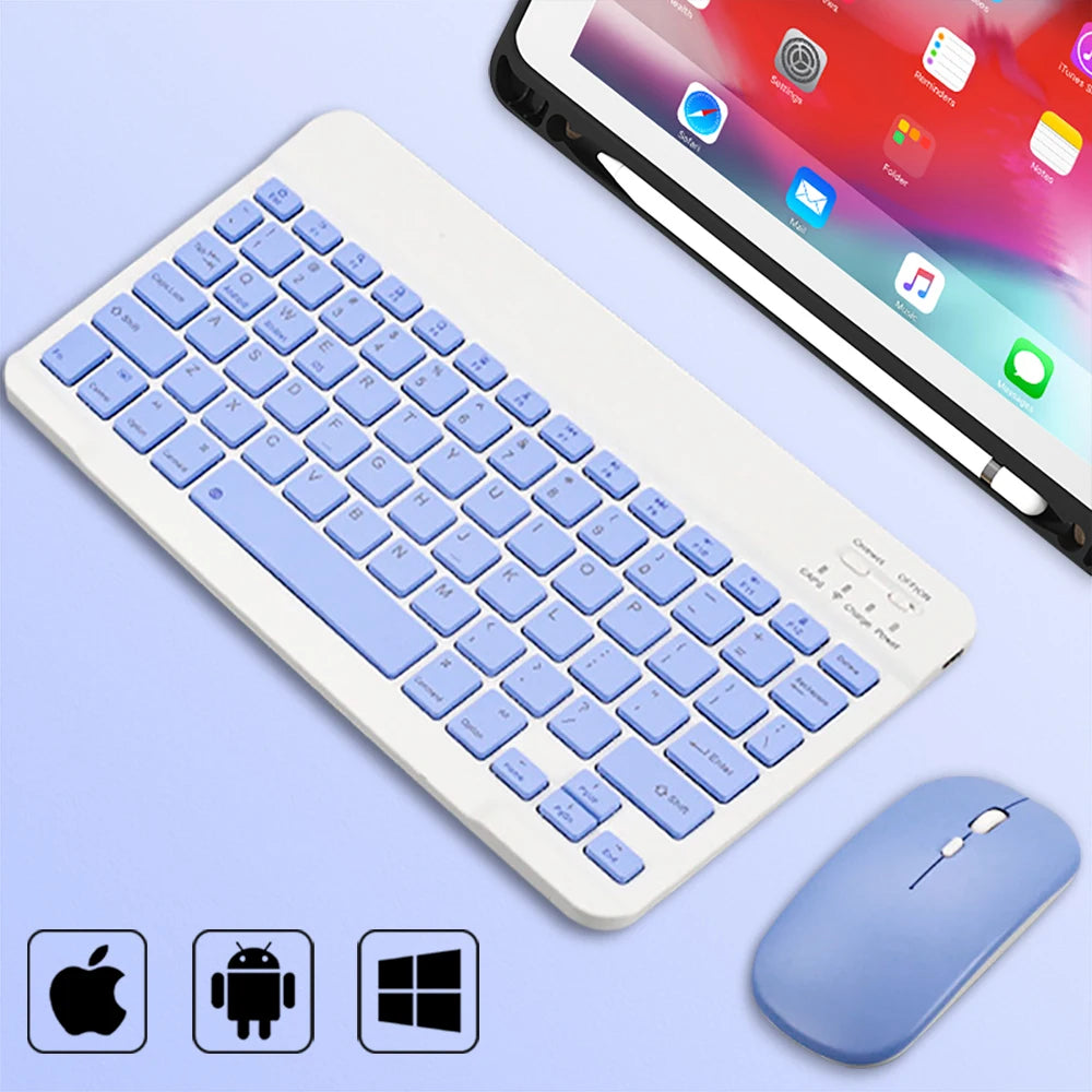 Bluetooth Wireless Keyboard – Mini Universal Keyboard for iPhone, iPad, Tablet & Laptop