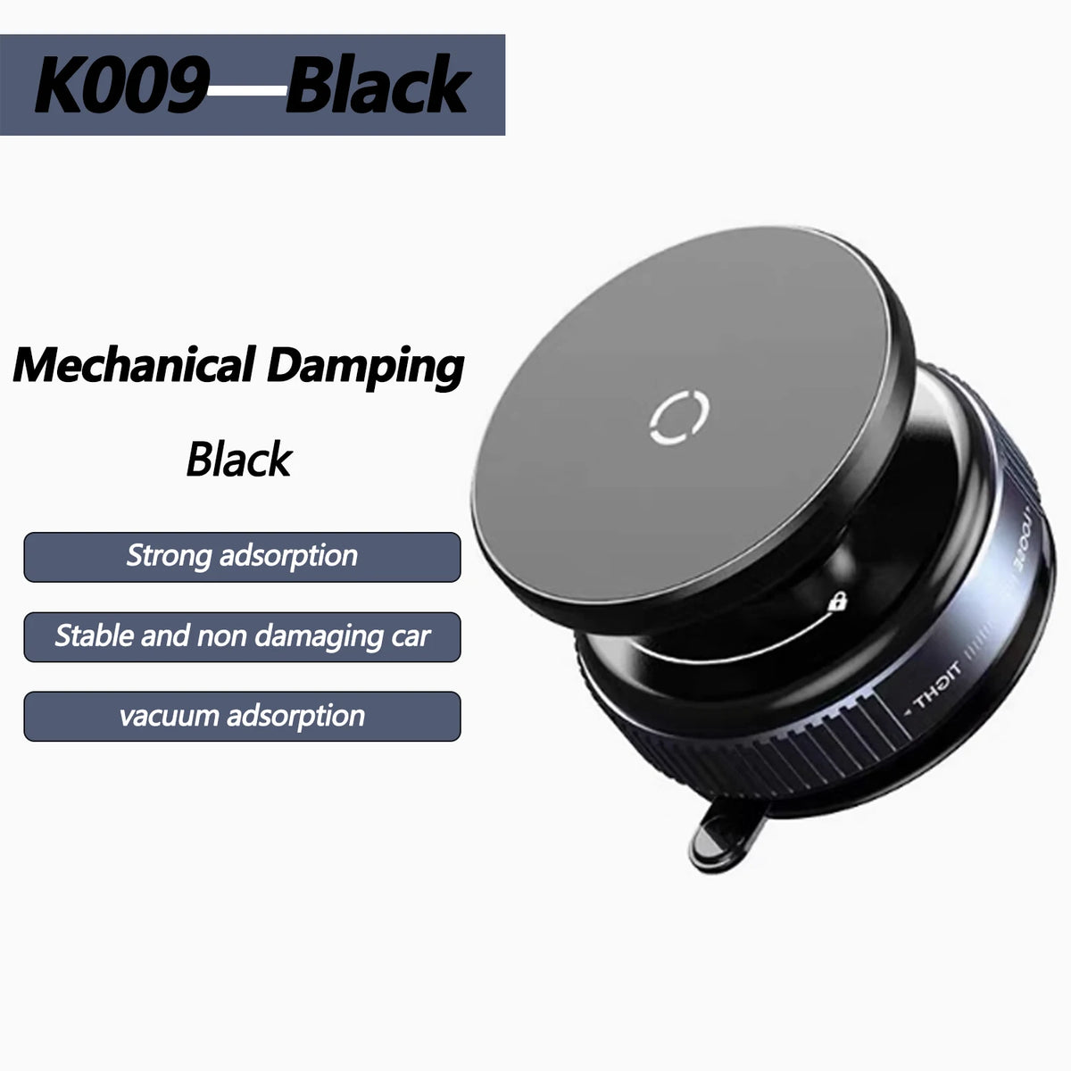 Magnetic Car Phone Holder – Foldable, 360° Adjustable, Universal Mount
