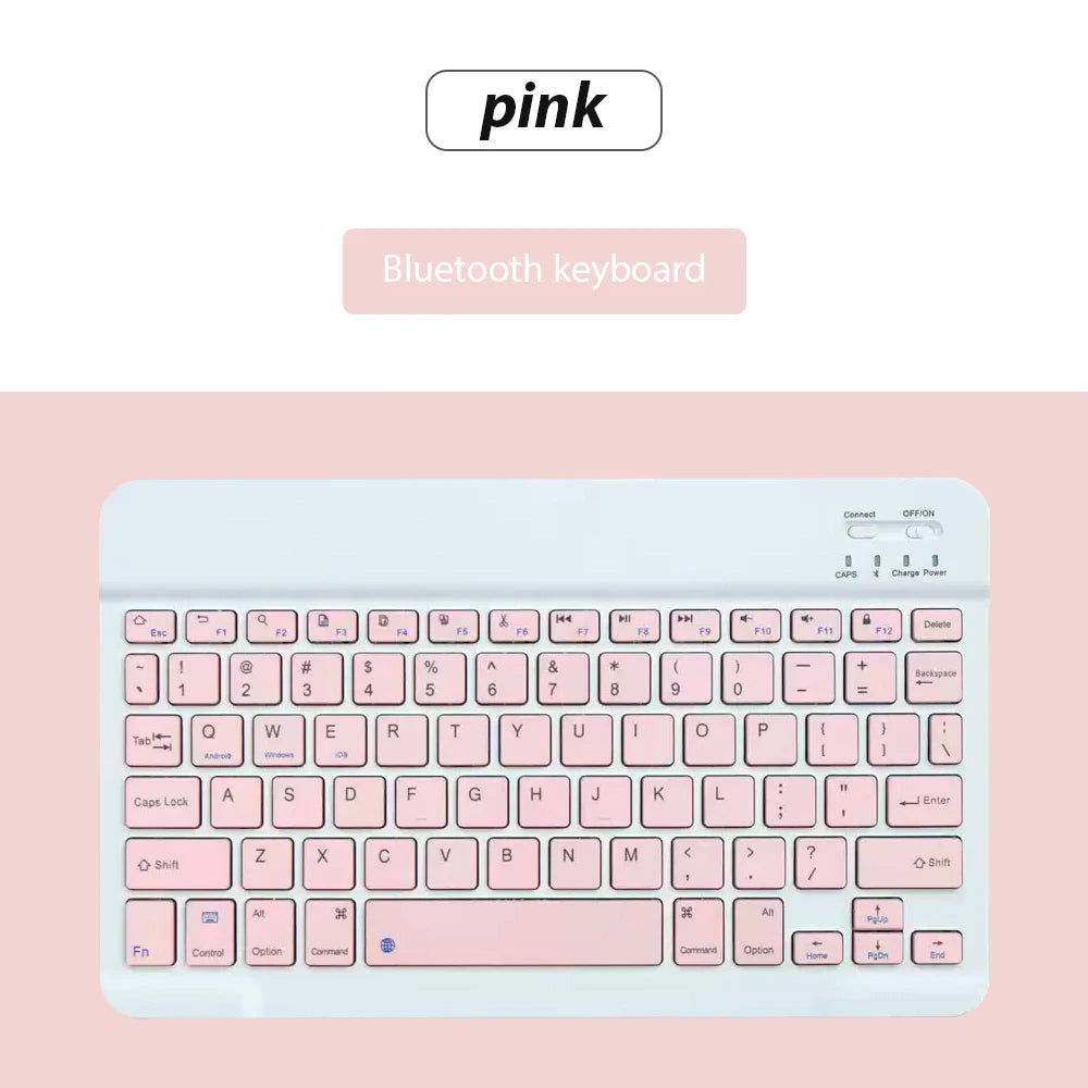 Bluetooth Wireless Keyboard – Mini Universal Keyboard for iPhone, iPad, Tablet & Laptop