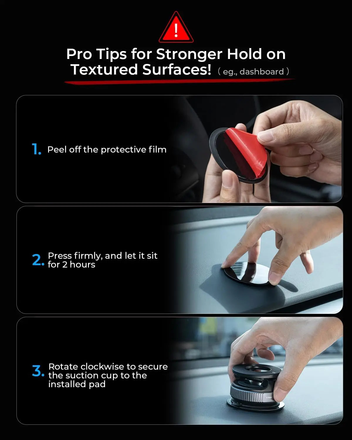 Magnetic Car Phone Holder – Foldable, 360° Adjustable, Universal Mount